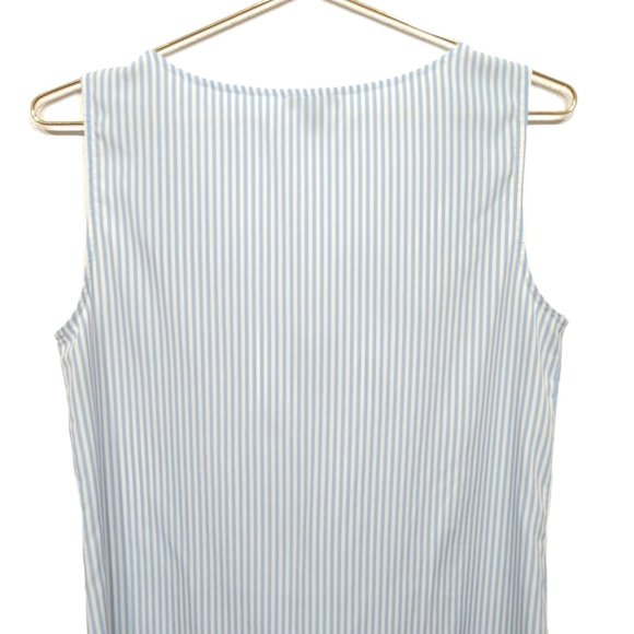 Ann Taylor Striped Ruffle Tank Top Blouse Size XS - Picture 7 of 11